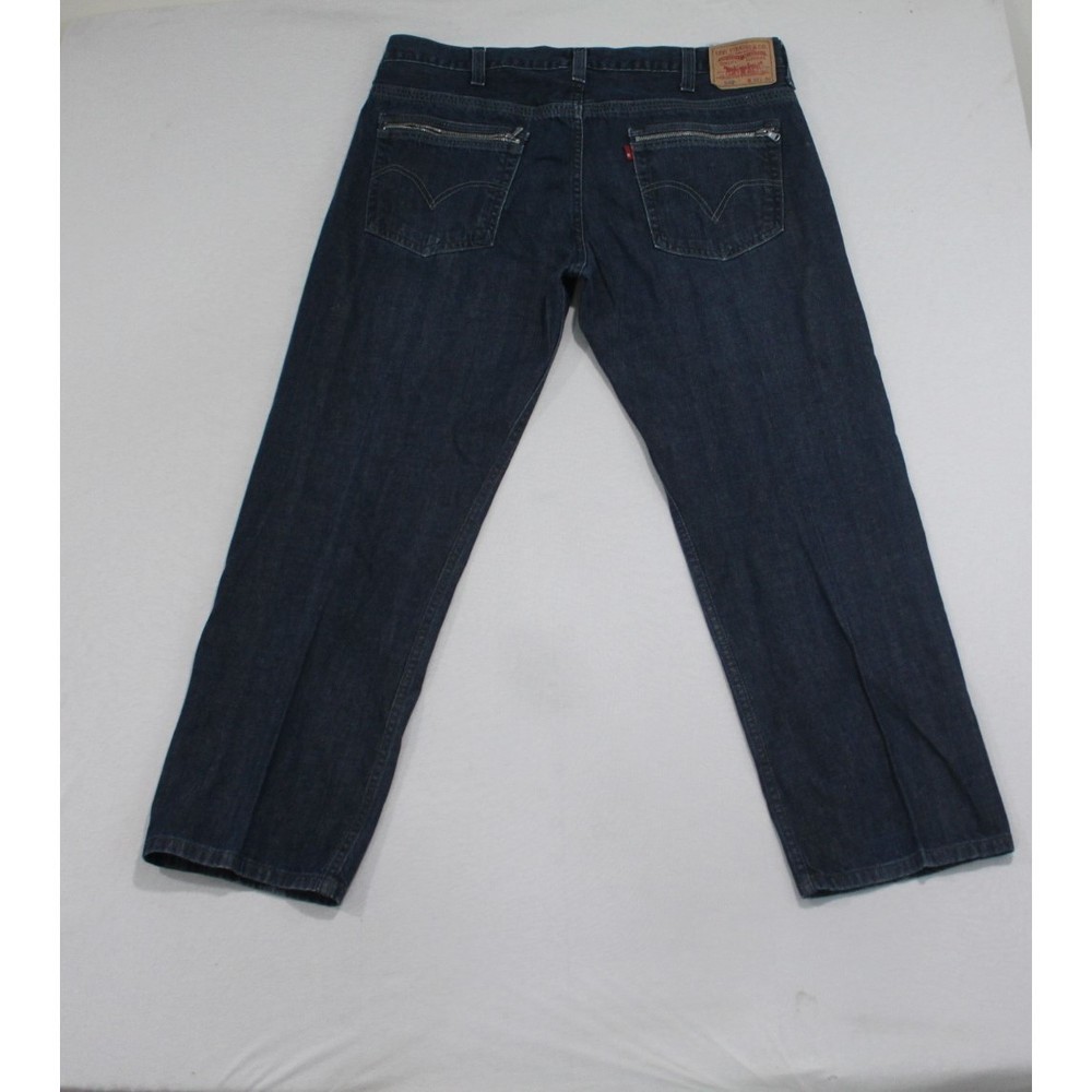 Levi's Men Blue 569 Men Denim Casual Straight Size 38X30 - Picture 8 of 9